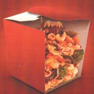 Рисовая лапша с морепродуктами Фото