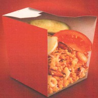 Жареный рис с морепродуктами Фото