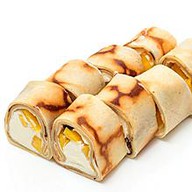 Ванильный ролл с манго Фото