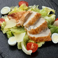 Цезарь салат с курицей Фото