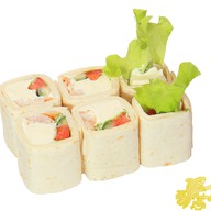 Мексиканский в лепешке с курицей Фото