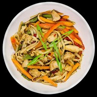 Паста с курицей Фото