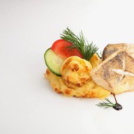 Судак с картофелем Фото