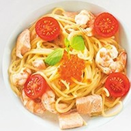 Паста с морепродуктами Фото