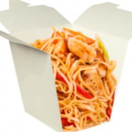 Лапша WOK с курицей Фото