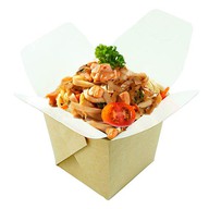 Лапша Удон с курицей Фото