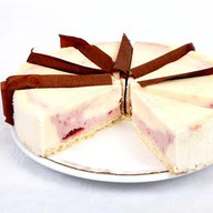 Чизкейк малиновый Фото