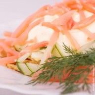 Блинный с сёмгой Фото