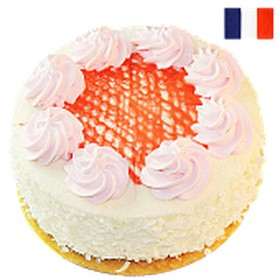 Торт Пломбир клубничный (заказ за сутки) - Фото