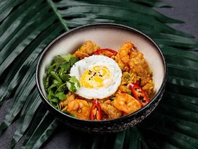Рис малайзийский с курицей и креветками - Фото