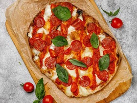Римская пицца Пепперони - Фото