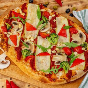 Римская пицца вегетарианская - Фото