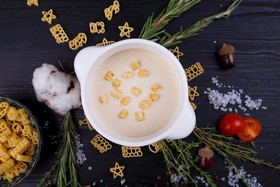 Сливочный суп-крем из картофеля - Фото