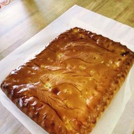 Пирог с горбушей и картофелем Фото