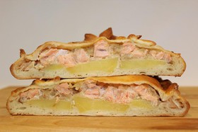 Пирог с неркой и картофелем - Фото