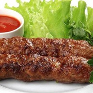 Фирменный люля-кебаб говядина-курица Фото