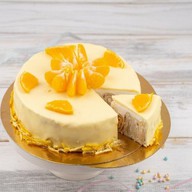 Торт блинный творожно-апельсиновый Фото