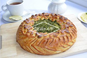 Пирог с картофелем и топленым маслом - Фото