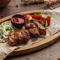 Ик и бирь из свинины Фото