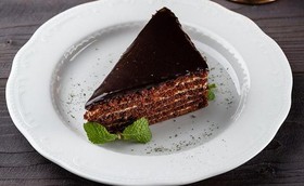 Домашний шоколадный торт - Фото