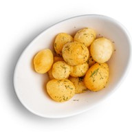Мини картофель с розмарином Фото