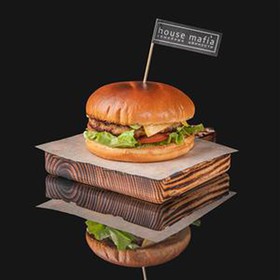 Чикенбургер с соусом цезарь - Фото