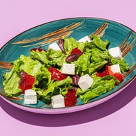 Салат с арбузом, фетой,оливками каламата Фото