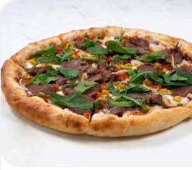 Пицца с мраморной говядиной - Фото