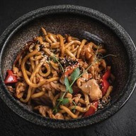 Вок курица терияки Фото