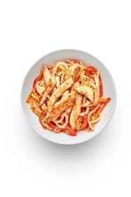 Вок с курицей и соусом гальби - Фото