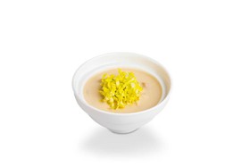 Суп сливочный с кальмаром - Фото