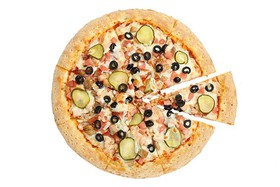 Солянка пицца - Фото