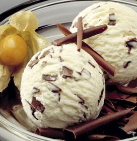 Мороженое с шоколадной крошкой - Фото
