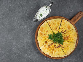 Домашний кабардинский пирог с картофелем - Фото