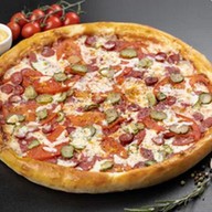 Мужская пицца Фото