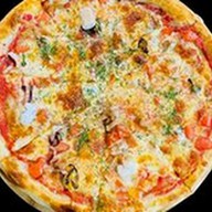 Пицца с морепродуктами Фото