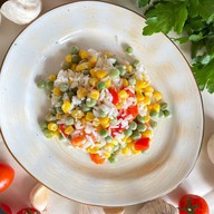 Рис с овощами Фото