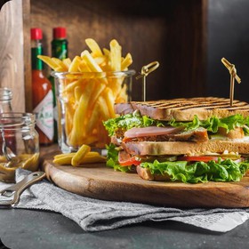 Клаб сэндвич - Фото
