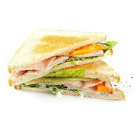 Сэндвич с курицей холодного копчения - Фото