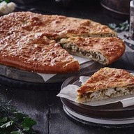 Осетинский с курицей и грибами Фото