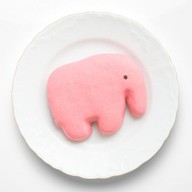 Розовый слон пирожное Фото