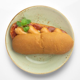 Бутерброд с сосиской - Фото