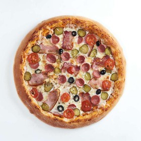 Солянка сборная пицца - Фото