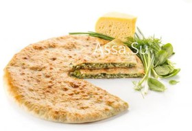 Пирог с сыром, шпинатом и зеленью - Фото