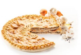 Пирог с грибами и луком Козоджын - Фото