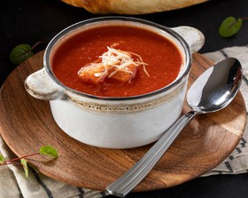 Крем суп томатный - Фото