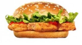 Чикенбургер с хреном - Фото