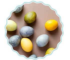 Набор яиц крашенных - Фото