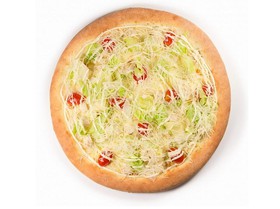 Авэ цезарь с креветками пицца - Фото