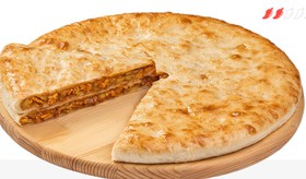 Осетинский пирог курица-барбекю - Фото